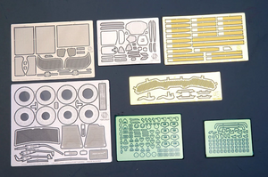 Hobby Design HD02-0412 Mclaren SENNA Detail Set for Tamiya kit 24355 1/24 – zdjęcie 2