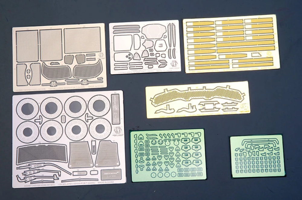 Hobby Design HD02-0412 Mclaren SENNA Detail Set for Tamiya kit 24355 1/24 – zdjęcie 2