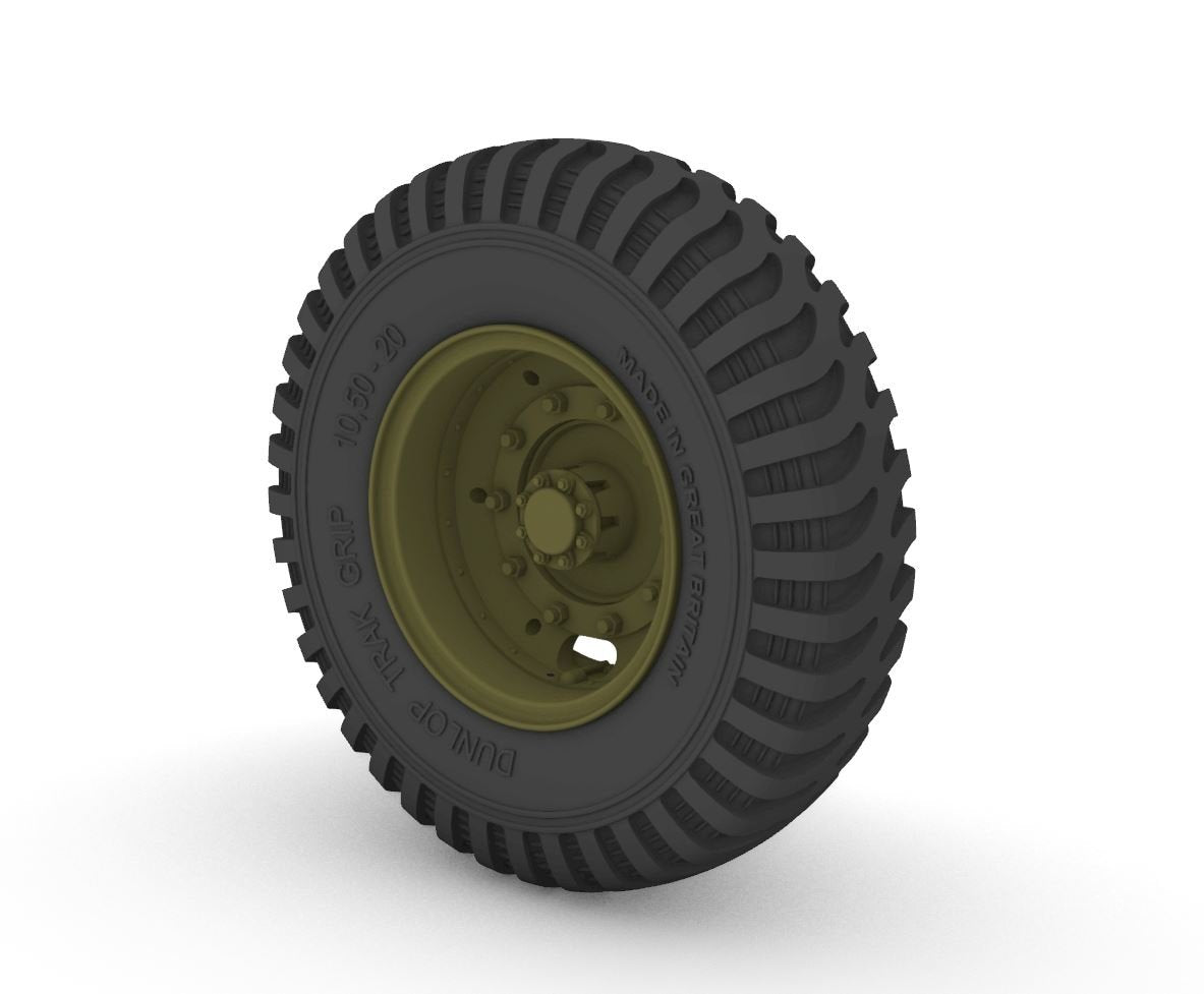 Panzer Art RE35-683 Leyland “Retriever” Road wheels (Dunlop) 1/35 – immagine 2