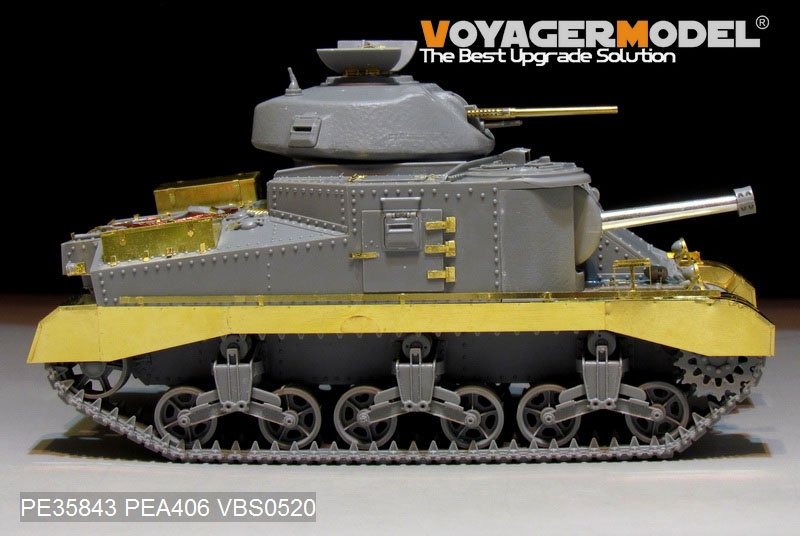 Voyager Model PEA406 WWII British Grant Medium Tank Track Covers For TAKOM 2086 1/35 – imagen 2