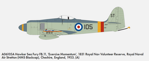 Airfix 06105A Hawker Sea Fury FB.11 1/48 – imagen 6