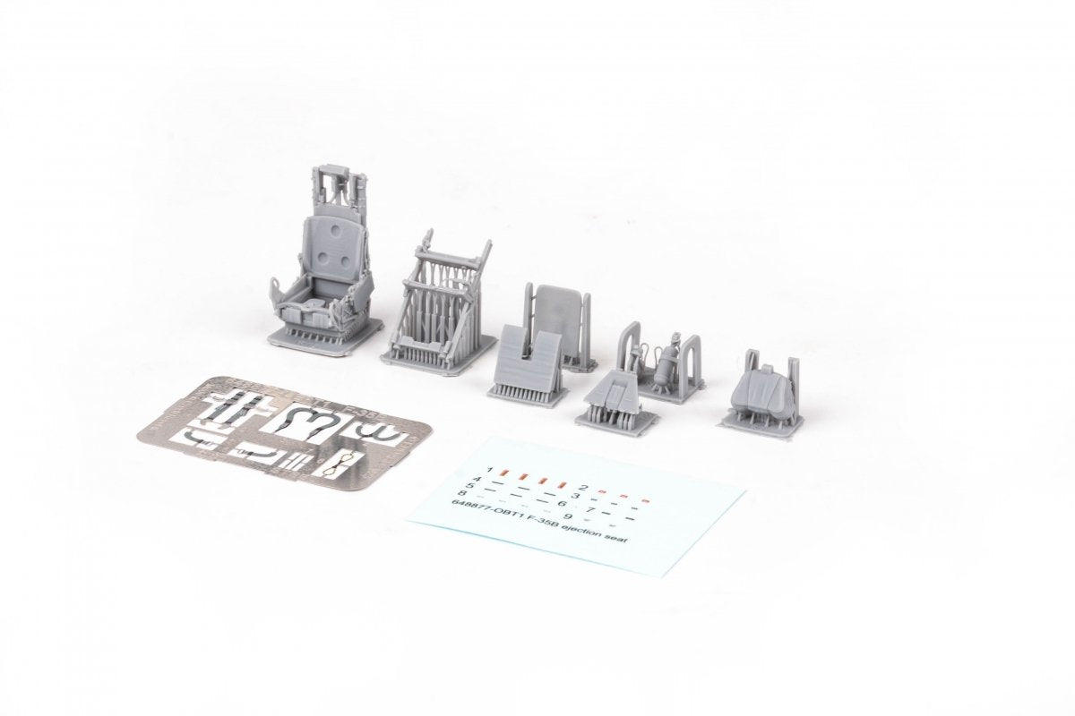 Eduard 648877 F-35B ejection seat PRINT ITALERI 1/48 – imagen 4