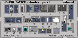 Avionique Eduard 49490 A-7D/E 1/48 Hobby Boss