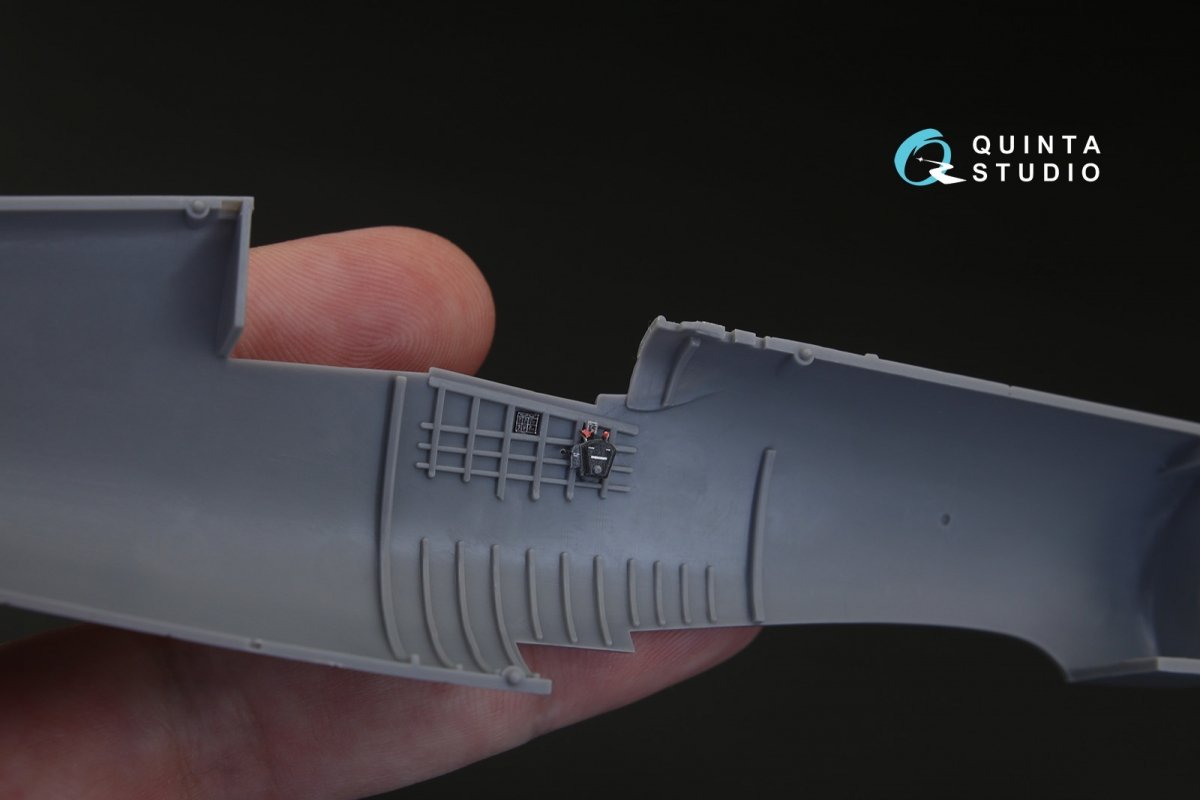 Quinta Studio QD48110 F4U-1 Corsair (Bird cage) 3D-Printed &amp;amp; coloured Interior on decal paper (for Tamiya kit) 1/48 – immagine 5
