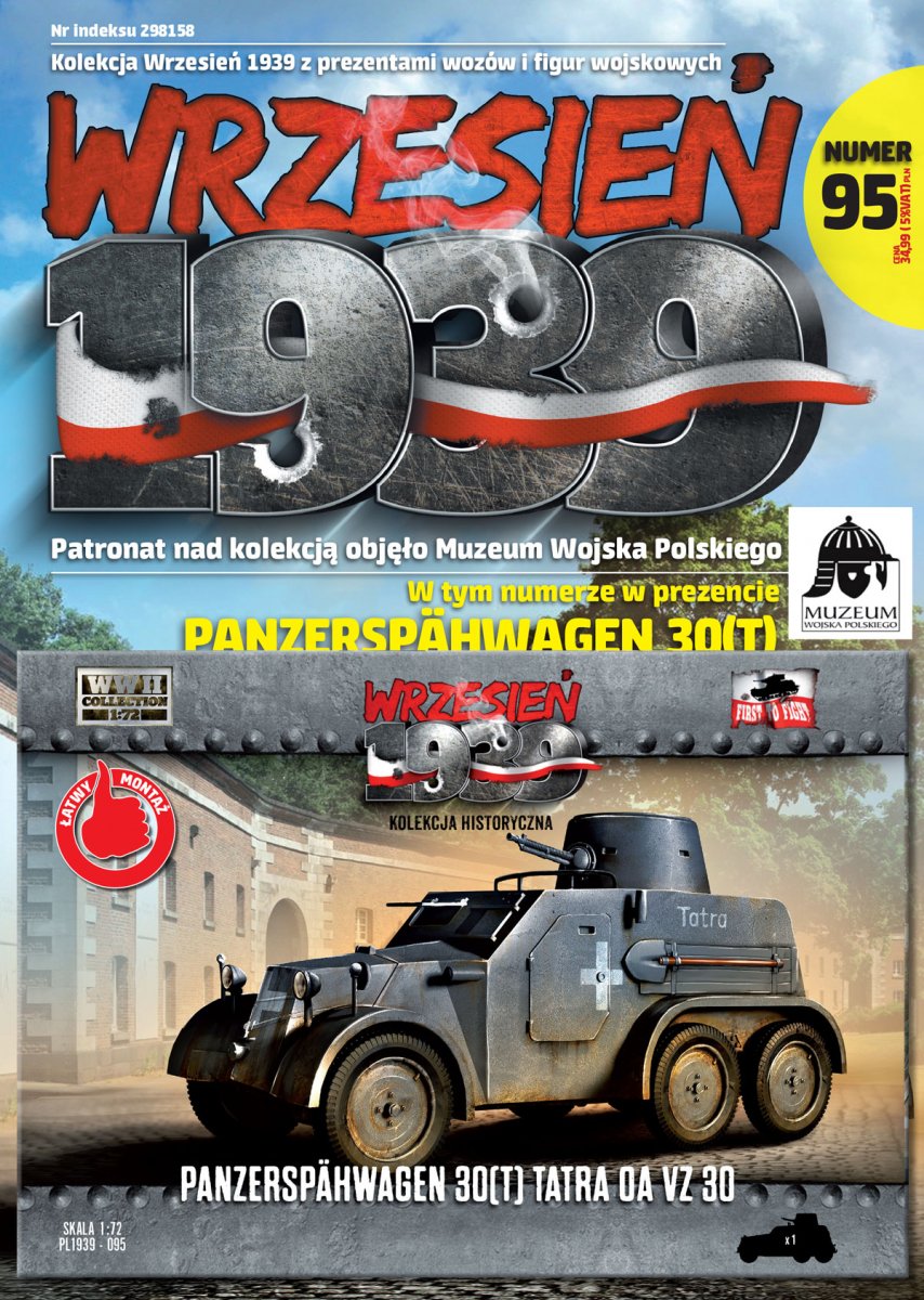 Premier à combattre PL095 Panzerspähwagen 30(t) Tatra OA vz 30 1/72 