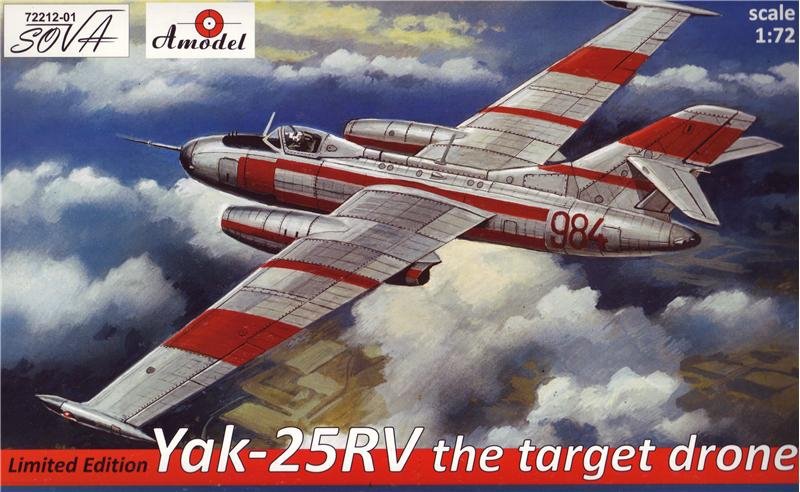 Modèle A 72212-1 Yak-25RV (1/72)