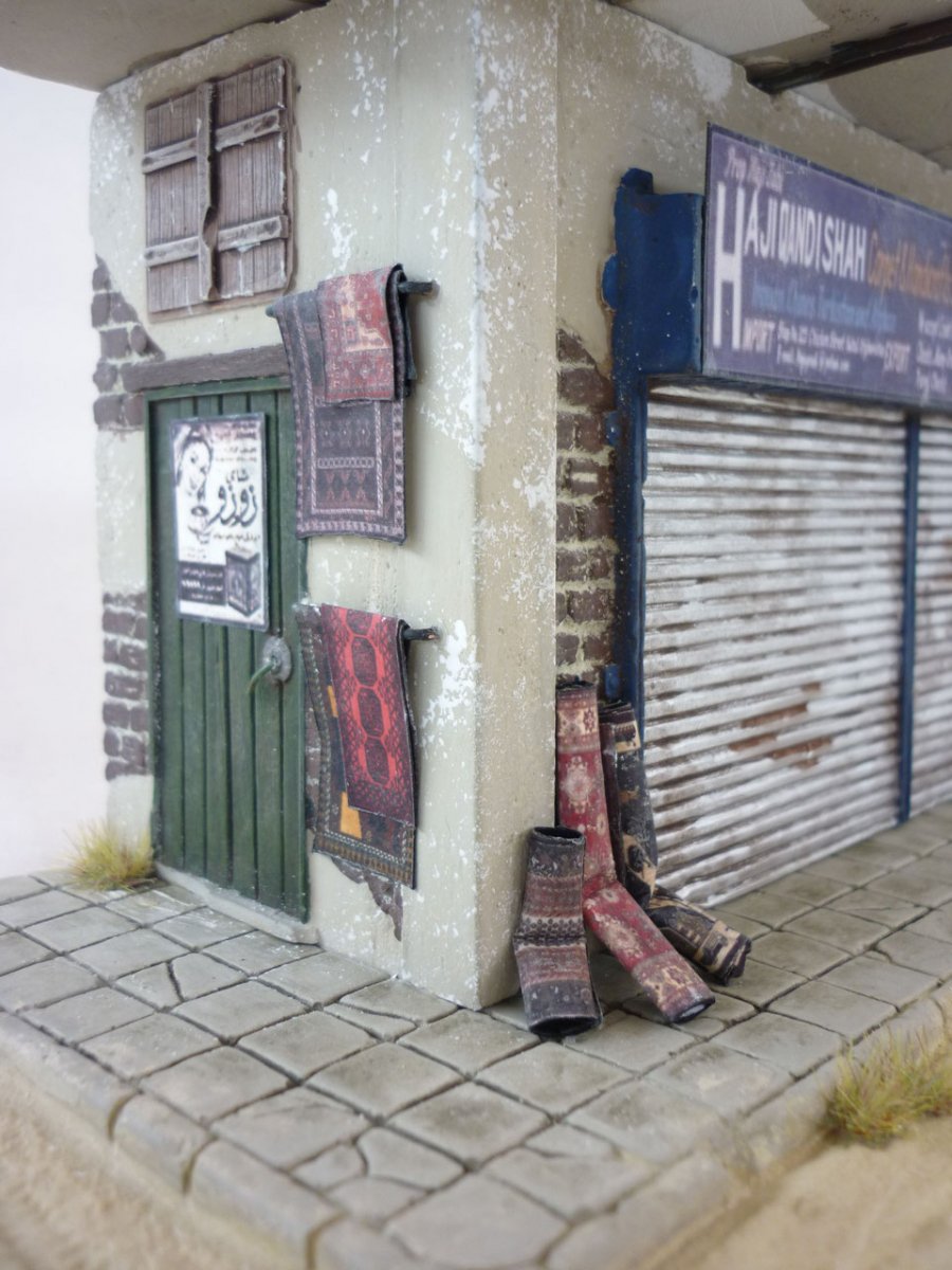 RT-Diorama 35268 Diorama-Base: &amp;quot;The carpet shop&amp;quot; 1/35 – imagen 5