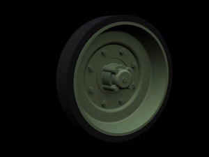 Panzer Art RE35-727 “Leopard” 1 MBT road wheels 1/35 – imagen 2