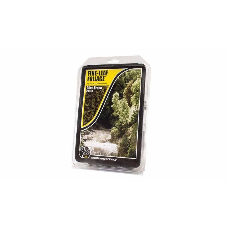 Woodland Scenic WF1133 SMALL LEAVES - OLIVE GREEN (1.22 dm3)