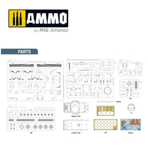 AMMO of Mig Jimenez 8506 Panzer I Breda, Spanish Civil War 1936 - 1939 1/35 – imagen 10