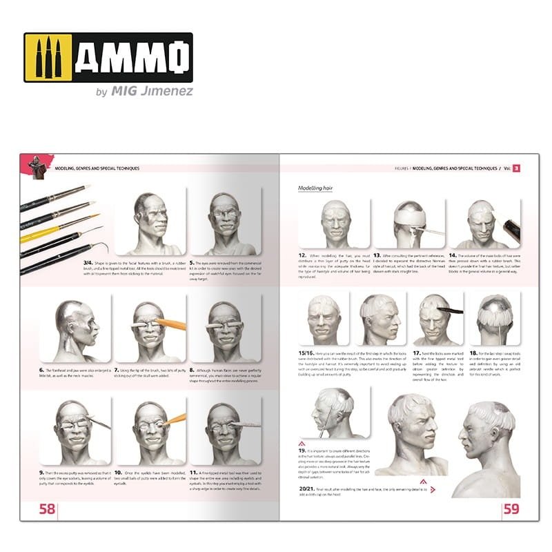 Ammo of Mig 6223 Encyclopedia of Figures Modelling Techniques Vol. 3 English – immagine 2
