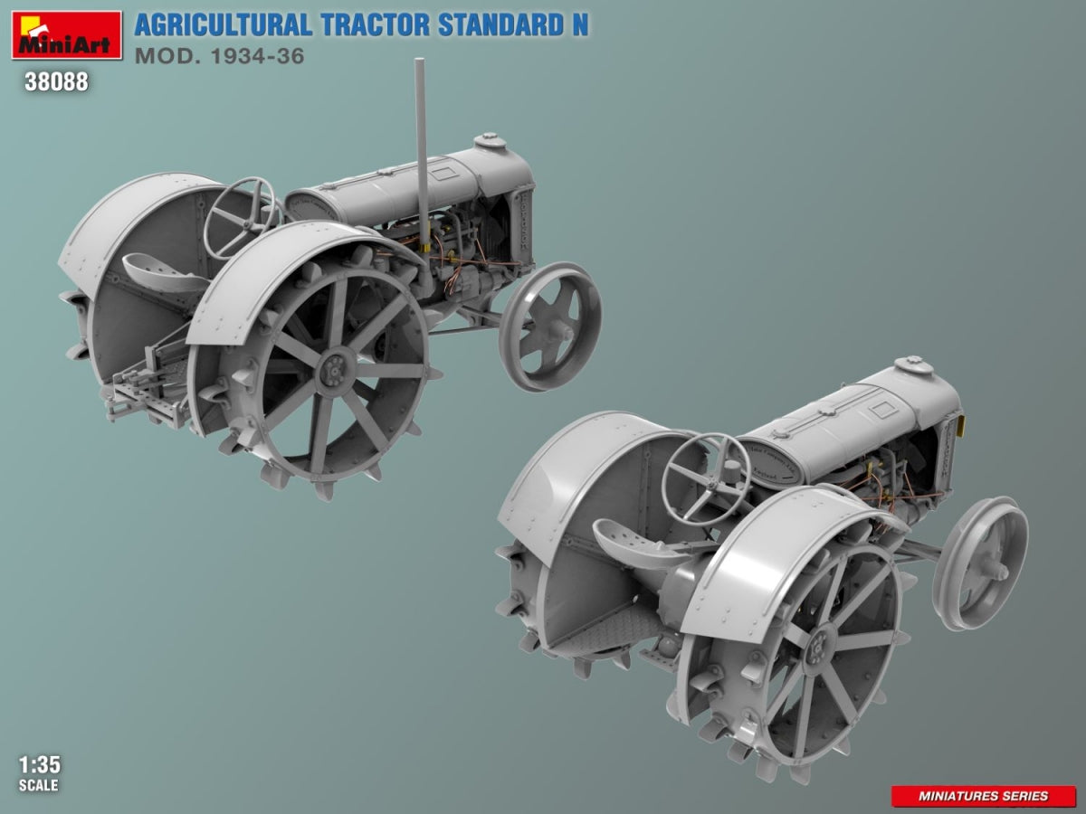 MiniArt 38088 Agricultural Tractor Standard N Mod. 1934-36 1/35