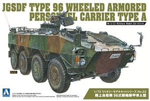 Aoshima 0553 JGSDF Type 96 Véhicule blindé de transport de troupes à roues Type A 1/72