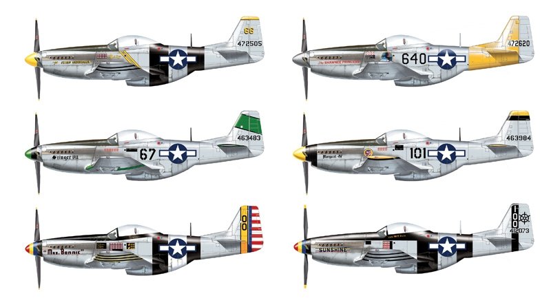 Italeri 2743 P-51 D/K As du Pacifique (1/48)