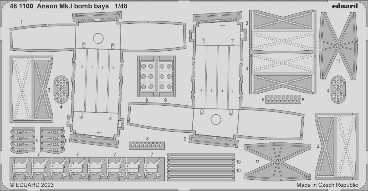 Eduard BIG49363 Anson Mk. I AIRFIX 1/48 – immagine 4