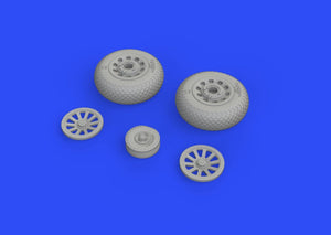 Eduard 648504 P-51D wheels cross tread 1/48 EDUARD – imagen 3