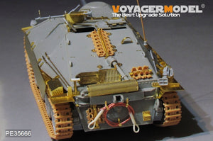 Voyager Model PE35666B WWII German Hetzer Tank Destroyer (includes a metal barrel) For DRAGON 6030 1/35 – Bild 9