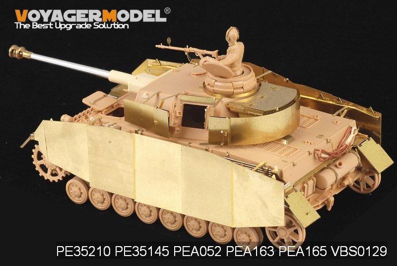 Voyager Model PE35210 WWII German Pz.Kpfw.IV Ausf.H for TAMIYA 35209 1/35 – imagen 3
