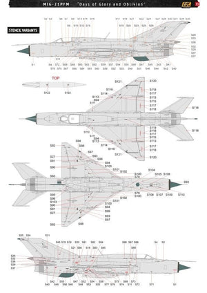 AK Interactive AK148003 MiG-21PFM Days of Glory and Oblivion 1/48 – imagen 6