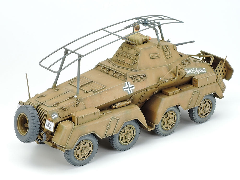 Tamiya 35297 German 8-Wheeled Heavy Armored Car Sd.Kfz.232 &amp;quot;Africa-Corps&amp;quot; 1/35 – immagine 3