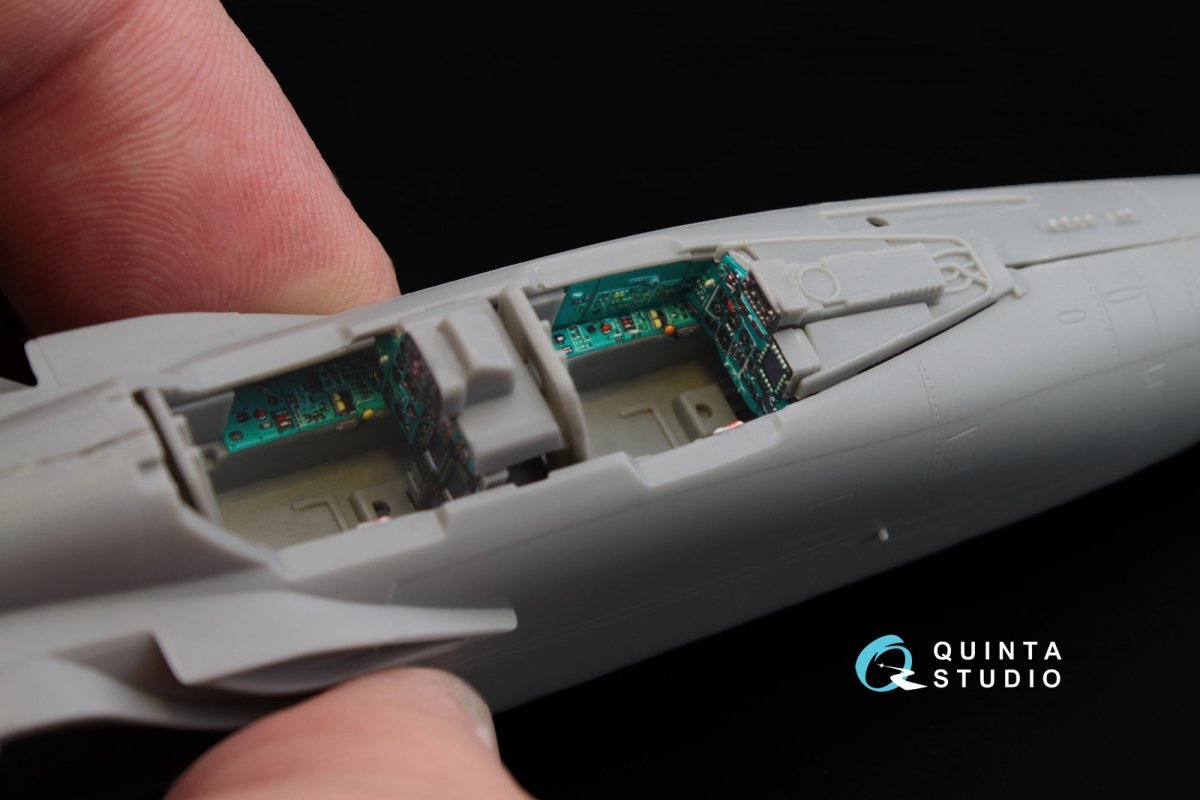 Quinta Studio QD72016 MiG-31BM 3D-Printed &amp;amp; coloured Interior on decal paper (for Trumpeter kit) 1/72 – imagen 5