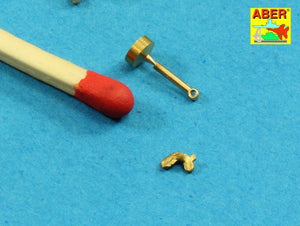 Aber 16105 Wing nuts with turned bolt x 12 pcs. 1/16 – immagine 3