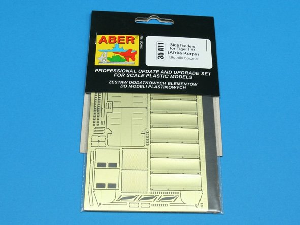 Aber 35A011 Błotniki boczne do Tiger I H1 (Afryka) 1/35 – Bild 3