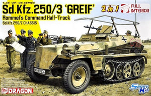Dragon 6911 Sd.Kfz.250/3 &amp;quot;Greif&amp;quot; Rommel&amp;#39;s Command Half-Track / Z Chassis 1/35 – imagen 2