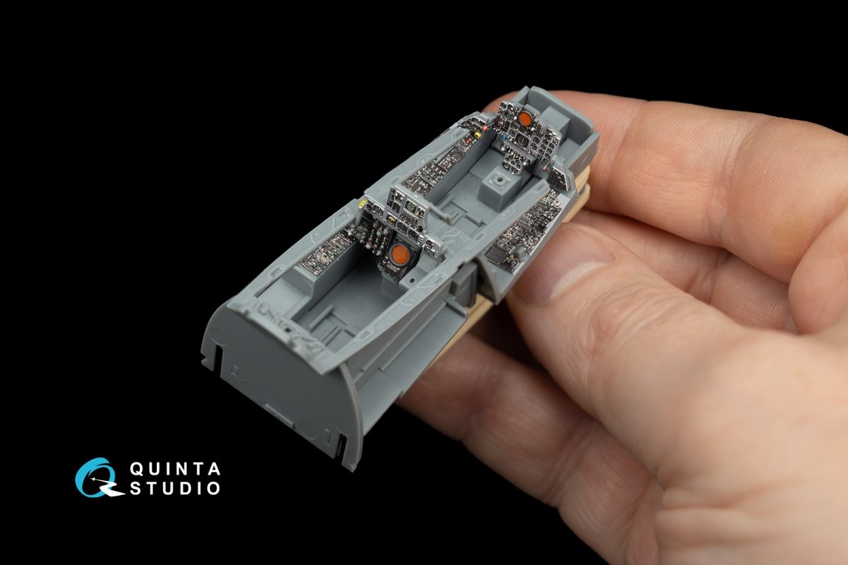 Quinta Studio QD48055 F-4J 3D-Printed &amp;amp; coloured Interior on decal paper (for ZM SWS kit) 1/48 – zdjęcie 9