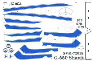 Sova 72018 Gulfstream G-550 Shavit 1/72 – imagen 2