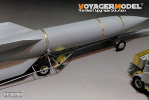 Voiture militaire Hanomag SS100 de la Seconde Guerre mondiale avec transporteur de roquettes V2, modèle Voyager PE35789, pour TAKOM 2110, échelle 1/35 – image 5