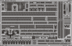 Eduard 53035 Bismarck 1/350 REVELL – immagine 3