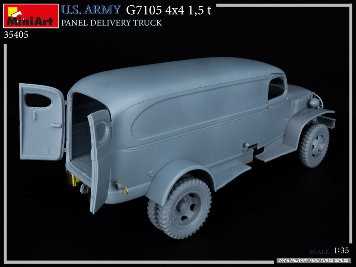 MiniArt 35405 U.S. ARMY G7105 4х4 1,5 t PANEL DELIVERY TRUCK 1/35 – imagen 11
