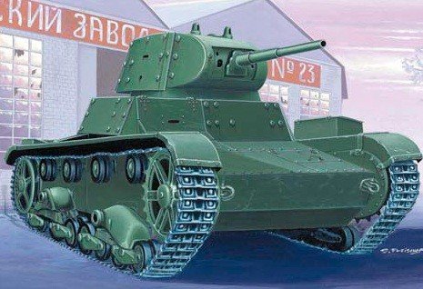 Mirage Hobby 72613 T-26C char léger avec blindage rapporté (1/72)