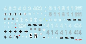 Star Decals 72-A1088 Panzer in the Desert # 5. PzKpfw IV Ausf D, D/E Hybrid, E and F1, in North Africa 1/72 – imagen 3
