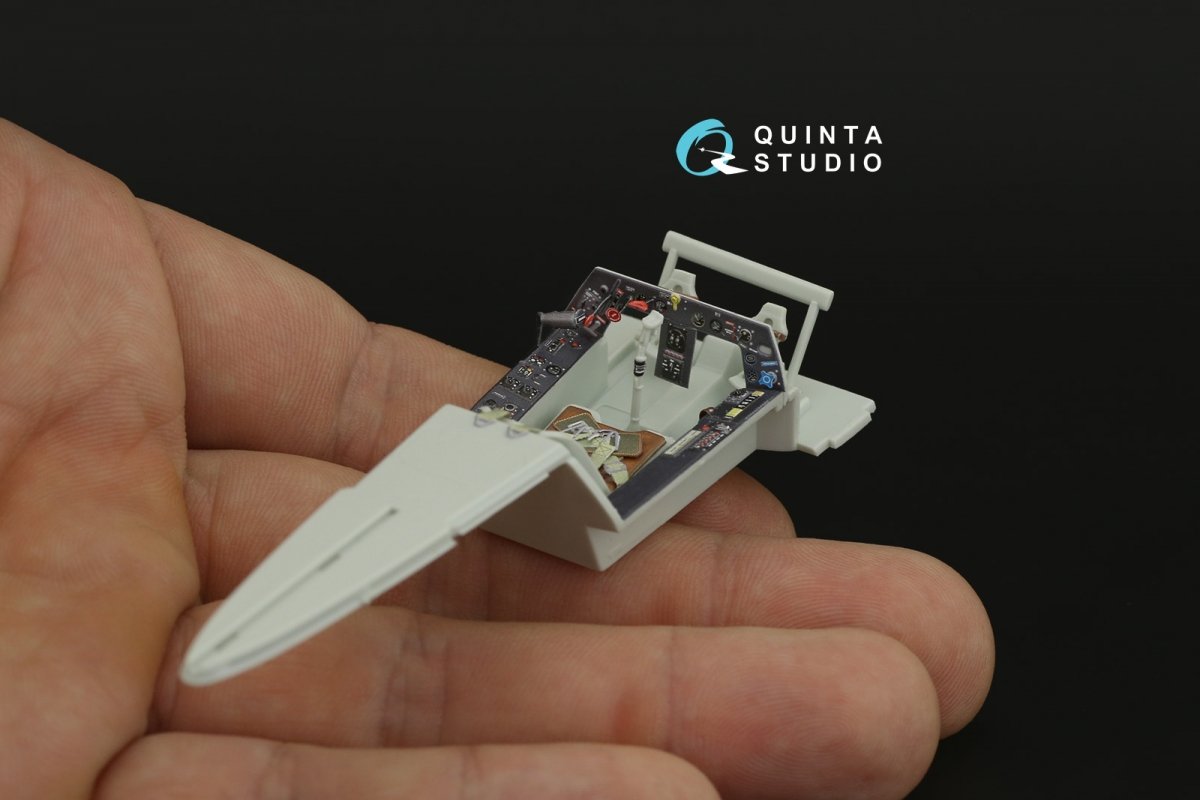 Quinta Studio QD32120 Fw 190 A-8/A-9 3D-Printed &amp;amp; coloured Interior on decal paper ( Revell ) 1/32 – imagen 7