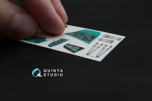 Quinta Studio QD48026 Mi-24V 3D-Printed &amp;amp; coloured Interior on decal paper (for Zvezda kit) 1/48 – imagen 5