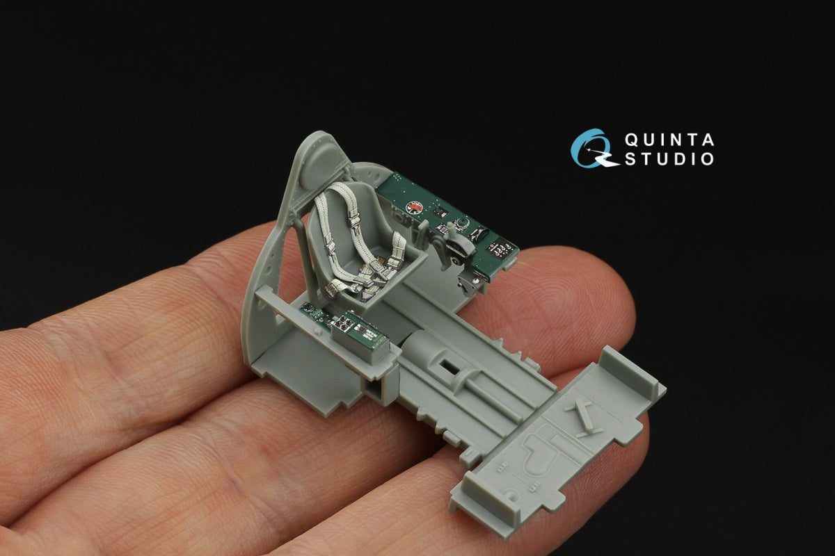 Quinta Studio QD48538 F4F-4 Wildcat 3D-Printed &amp;amp; coloured Interior on decal paper (Academy) 1/48 – imagen 8