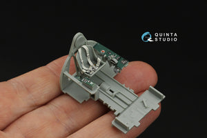 Quinta Studio QD48538 F4F-4 Wildcat 3D-Printed &amp;amp; coloured Interior on decal paper (Academy) 1/48 – imagen 8
