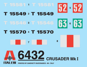 Italeri 6432 Crusader Mk.I 1/35 – Bild 2