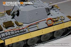 Voyager Model PE35983 WWII German Panther D Tank Late version Basic For TAKOM 2104 1/35 – imagen 19