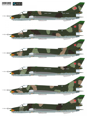 Quinta Studio MMD48005 Decal Su-17M4 (Afgan war series) 1/48 – imagen 4