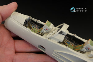 Quinta Studio QD32014 Mirage 2000B-5 (2000-5BGM Mk2) 3D-Printed &amp;amp; coloured Interior on decal paper (for Kitty Hawk kit) 1/32 – imagen 8