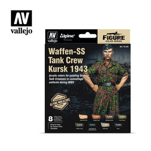 Vallejo 70249 Waffen-SS Tank Crew, Kursk 1943 8x17ml