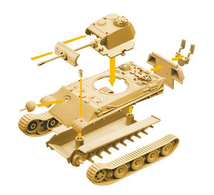 Italeri 34104 PANTHER - WoT - Easy to Build 1/72 – imagen 5