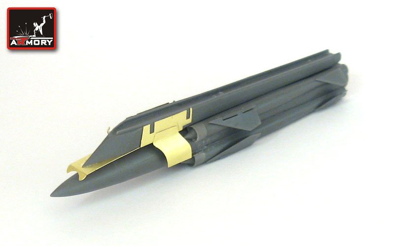 Armory Models ACA7250 Kh-41 (3M80) “Moskit” (SSN-22 “Sunburn”) tactical anti-ship guided missile 1/72 – Bild 3