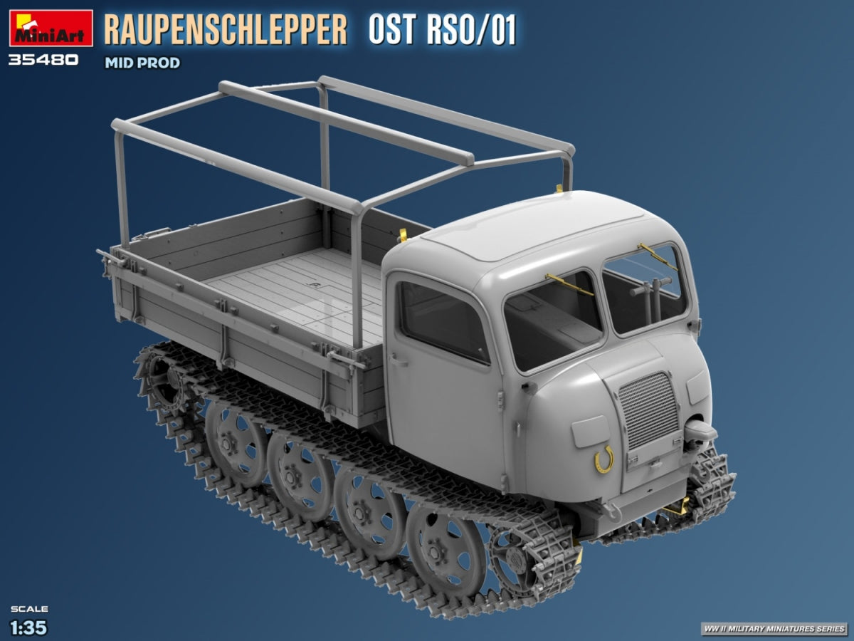 Miniart 35480 Raupenschlepper Ost RSO/01 Mid Prod. 1/35 – imagen 11