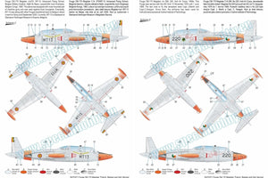 Special Hobby 72371 Fouga CM.170 Magister &amp;#39;French, Belgian &amp;amp; Irish Service&amp;#39; 1/72 – immagine 4