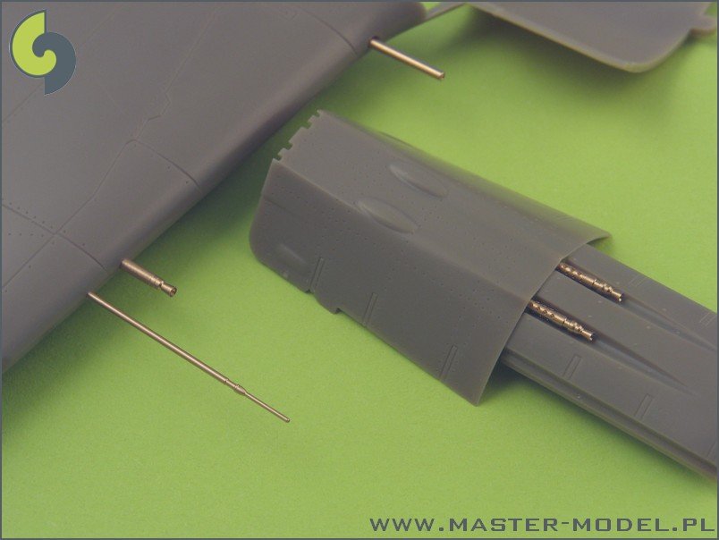 Master AM-48-017 Fw 190 A2 - A5 armament set (MG 17 barrel tips, MG FF barrels, MG 151 barrels in fairings) &amp;amp; Pitot Tube 1/48 – imagen 3
