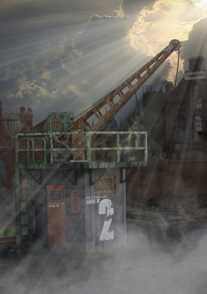 RT-Diorama 35309 4to. Railroad-Crane 1/35 – immagine 5